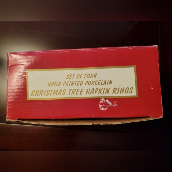 4️⃣Vintage🎄napkin rings💚❤️ - Picture 8 of 9